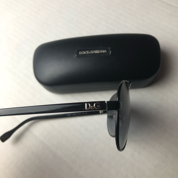 Dolce&Gabbana Black Aviator Sunglasses - Picture 6 of 8